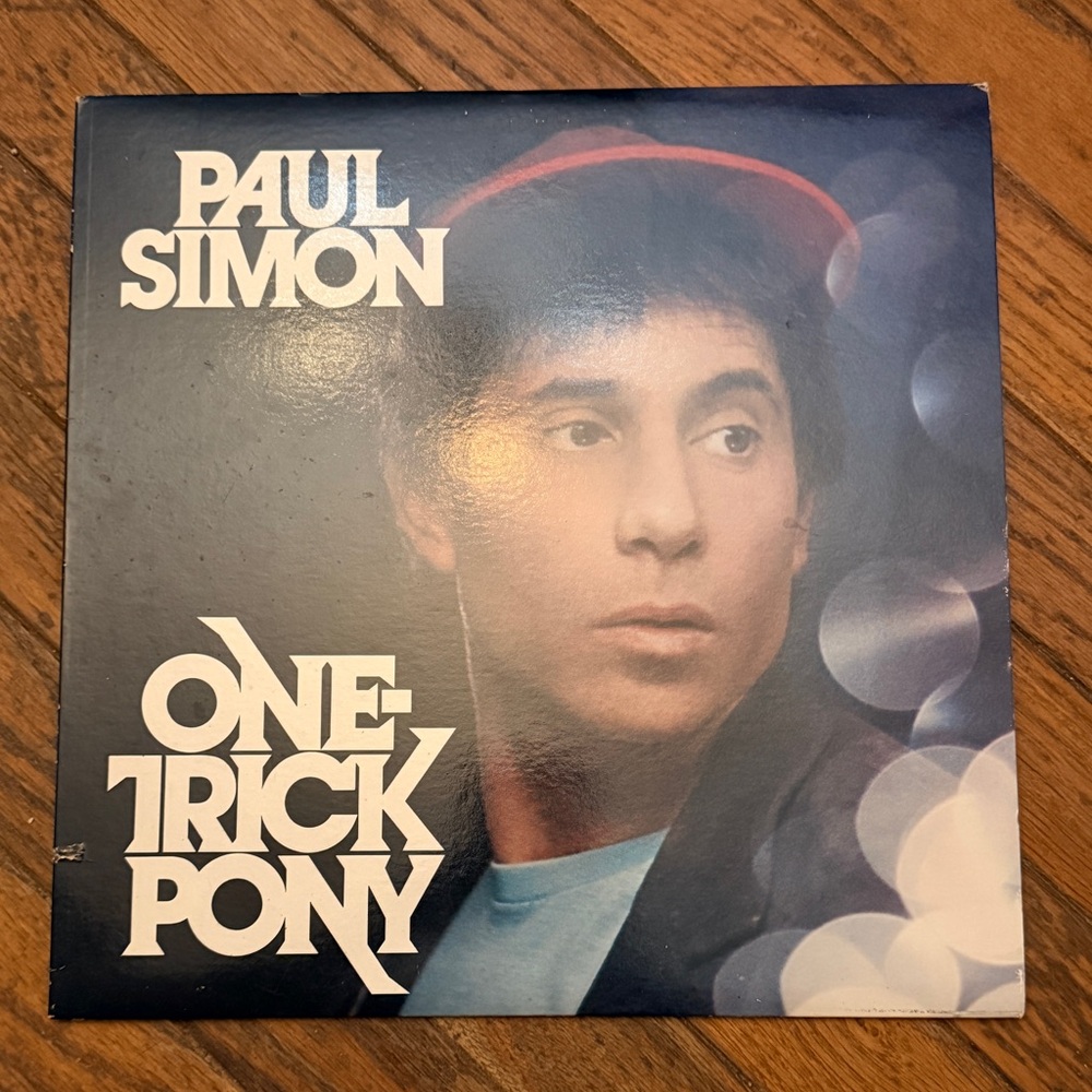 Vintage Paul Simon “One-Trick Pony” Vinyl LP 1980 Warner Brothers